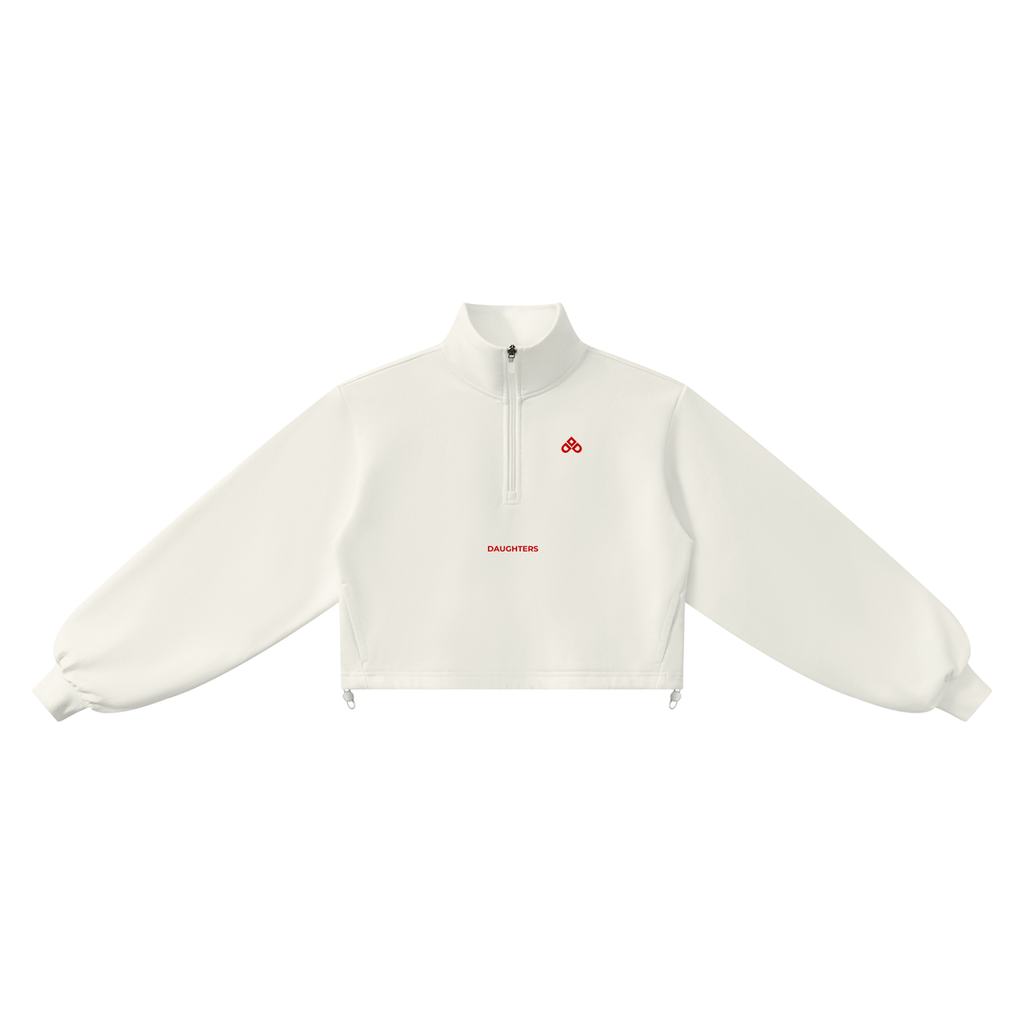 HARD Mock-Neck Quarter-Zip