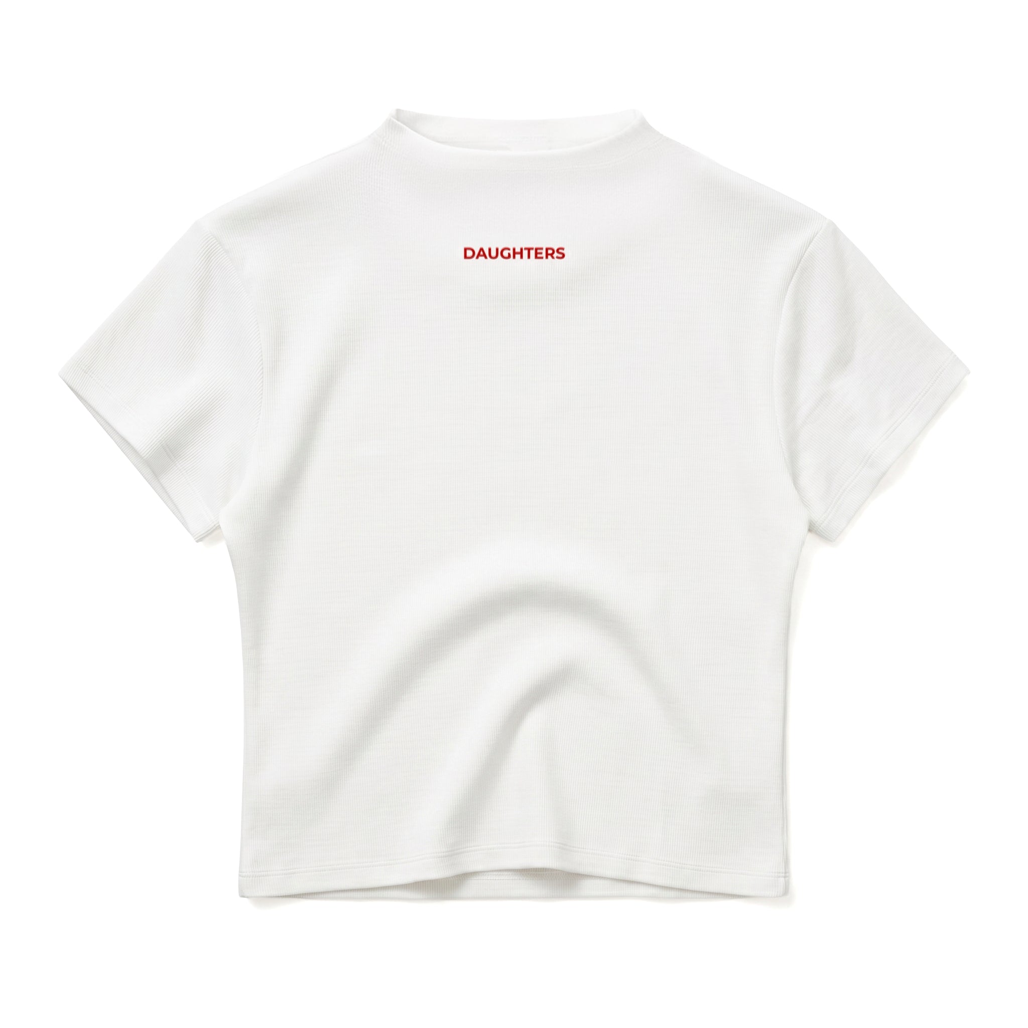 Mock Neck Logo Top