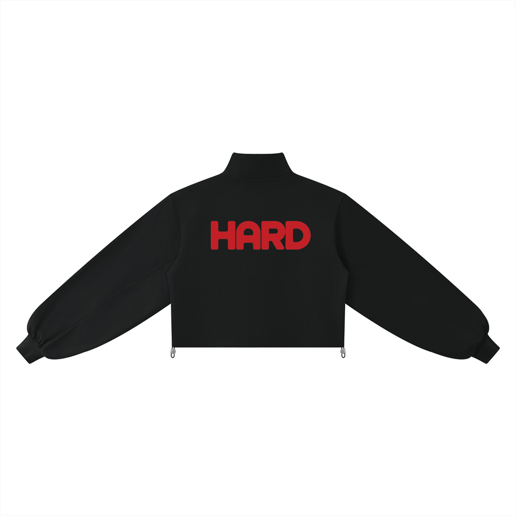 HARD Mock-Neck Quarter-Zip