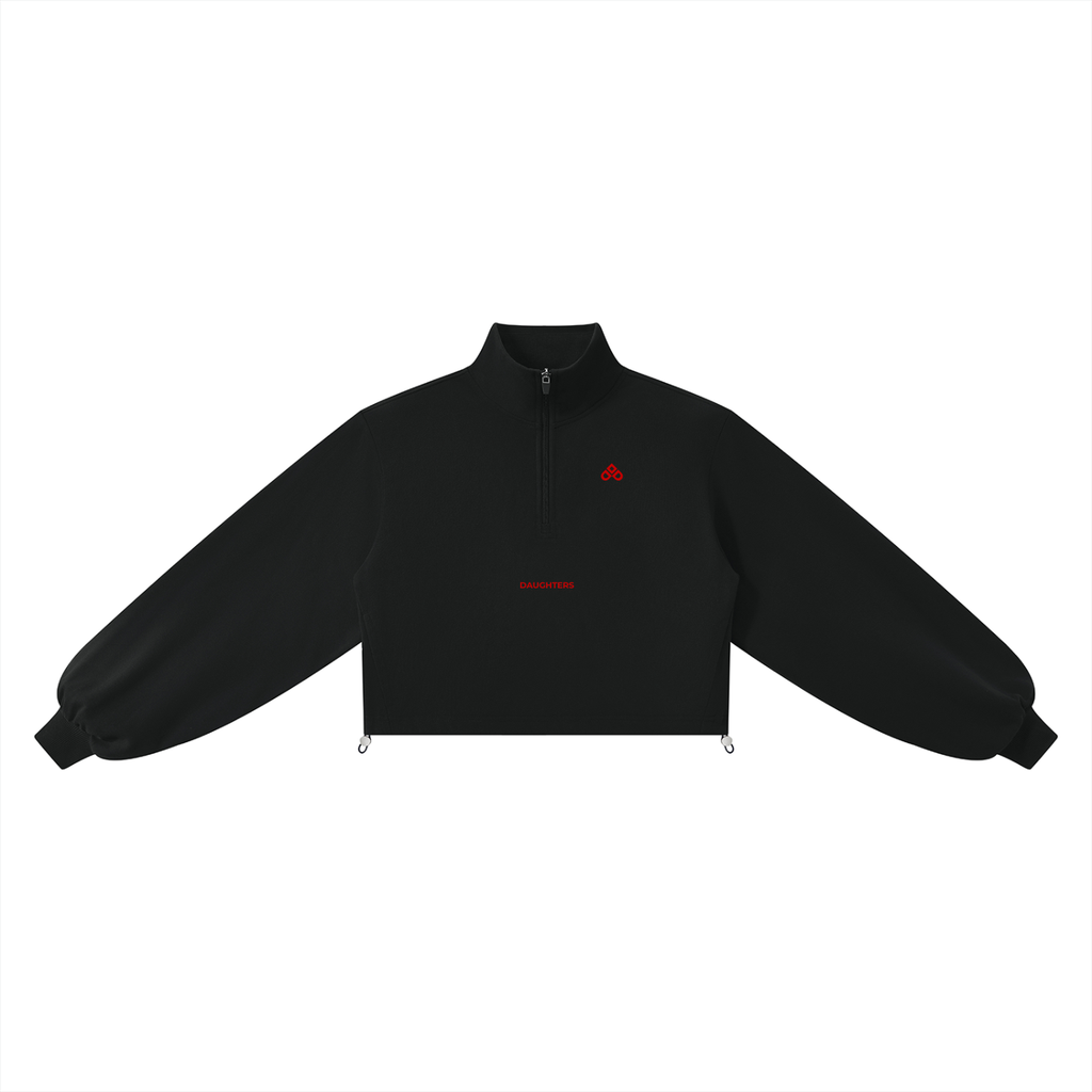 HARD Mock-Neck Quarter-Zip