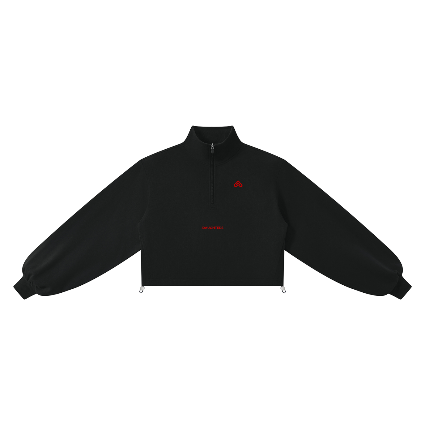 HARD Mock-Neck Quarter-Zip