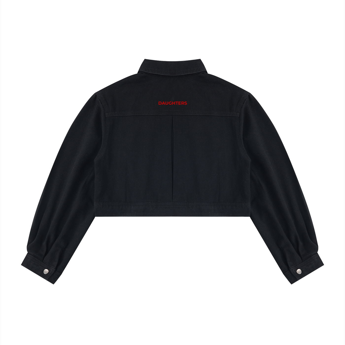 Crop Logo Denim Jacket