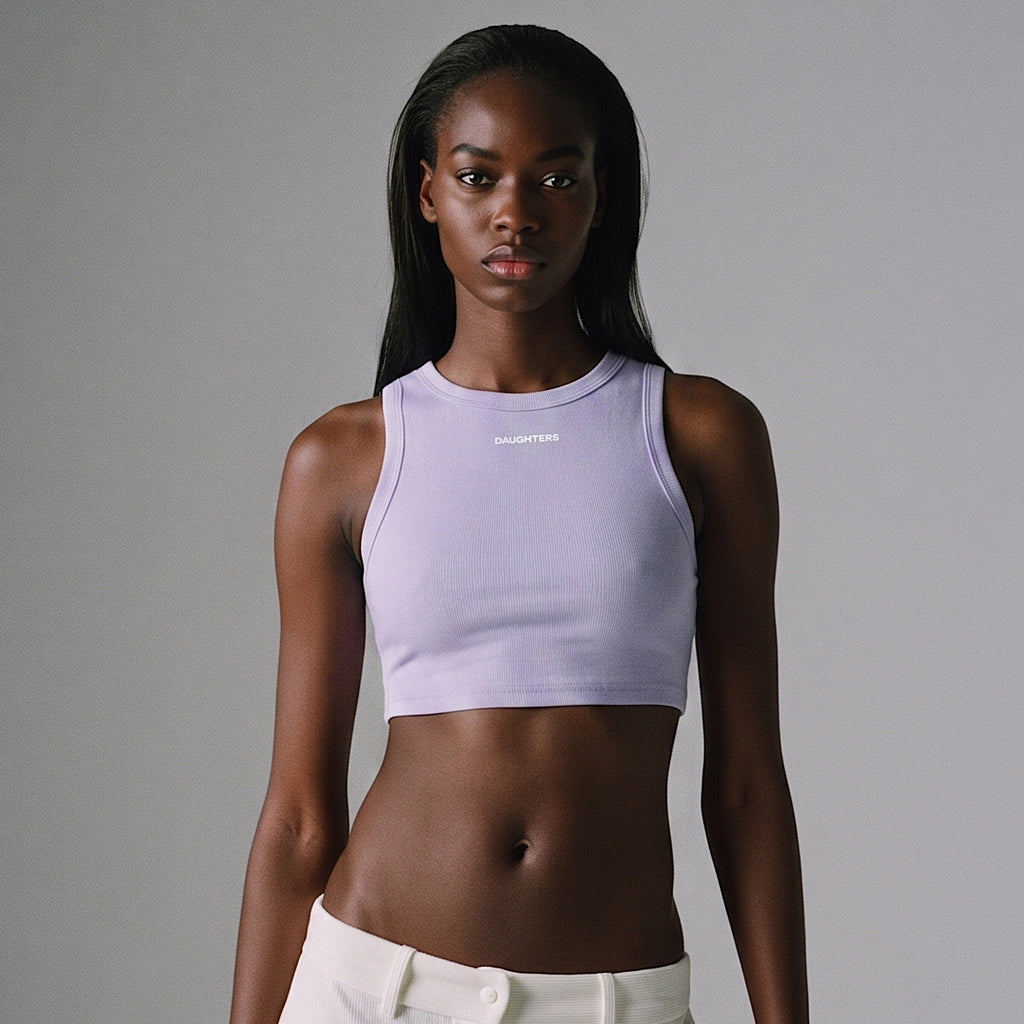 Cropped Logo Tank Top