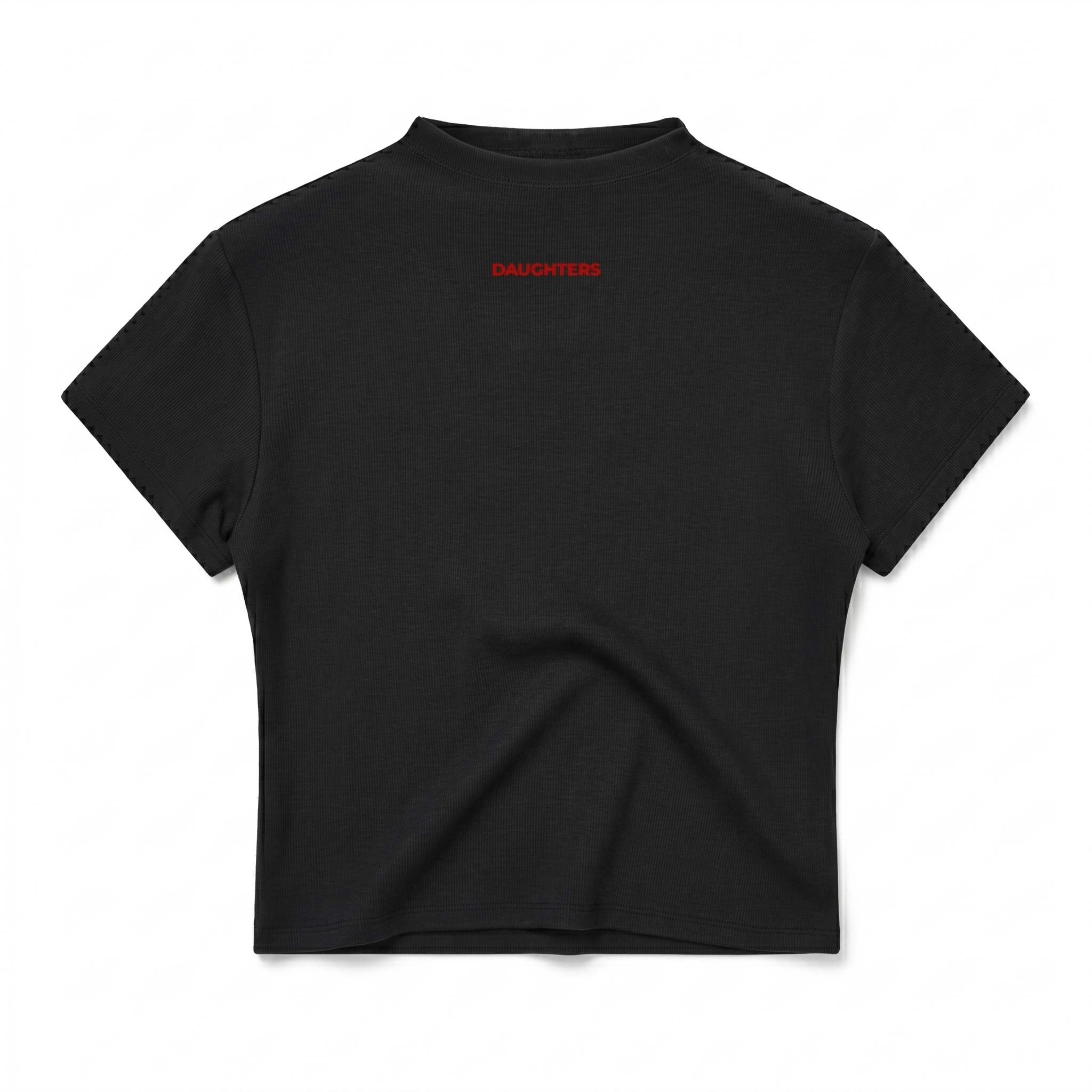 Mock Neck Logo Top