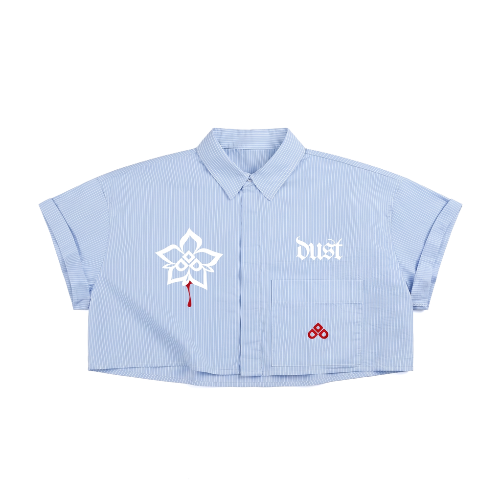 Bleeding Rose Button Down