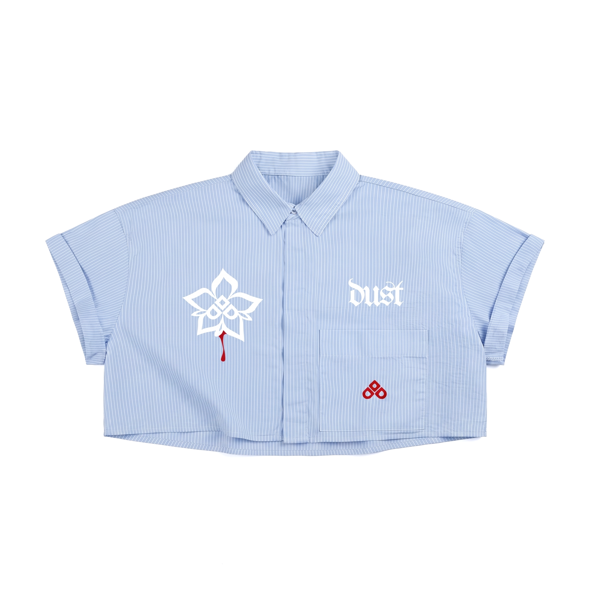 Bleeding Rose Button Down