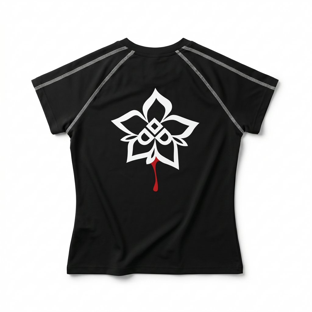 Bleeding Rose Raglan