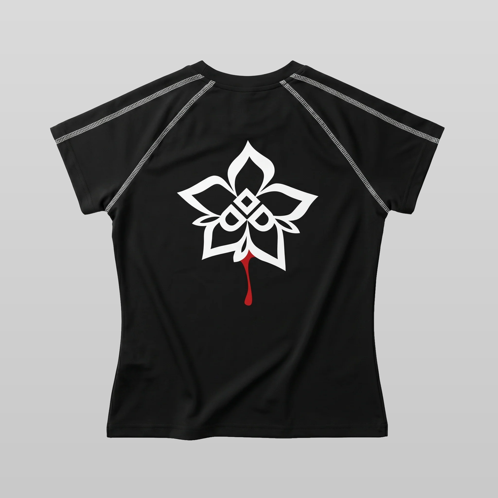 Bleeding Rose Raglan