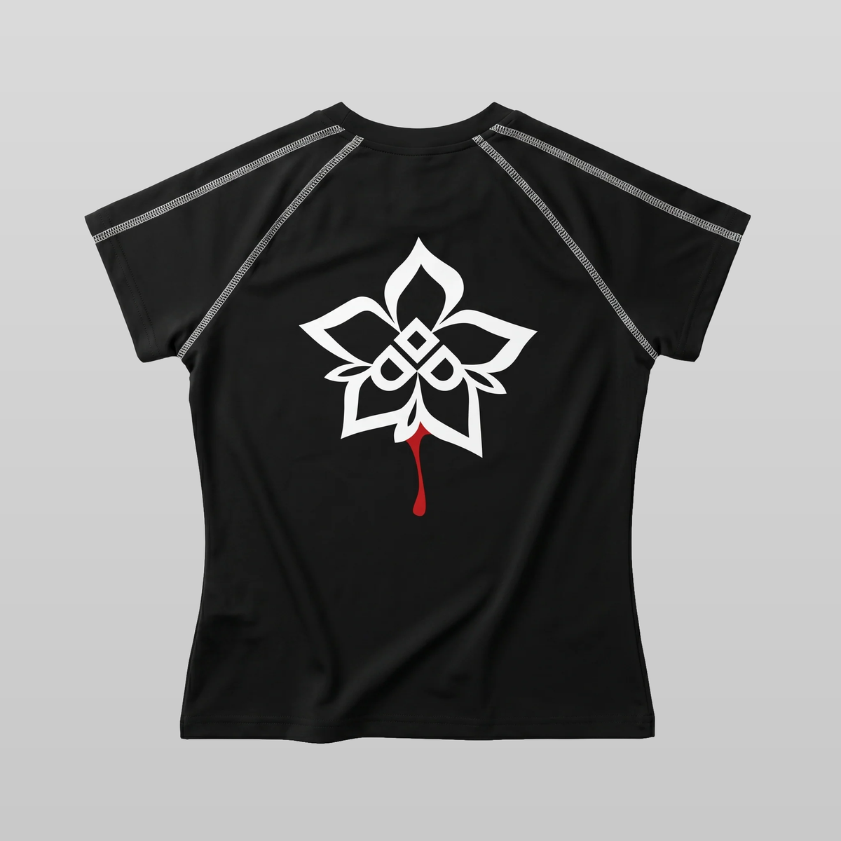 Bleeding Rose Raglan