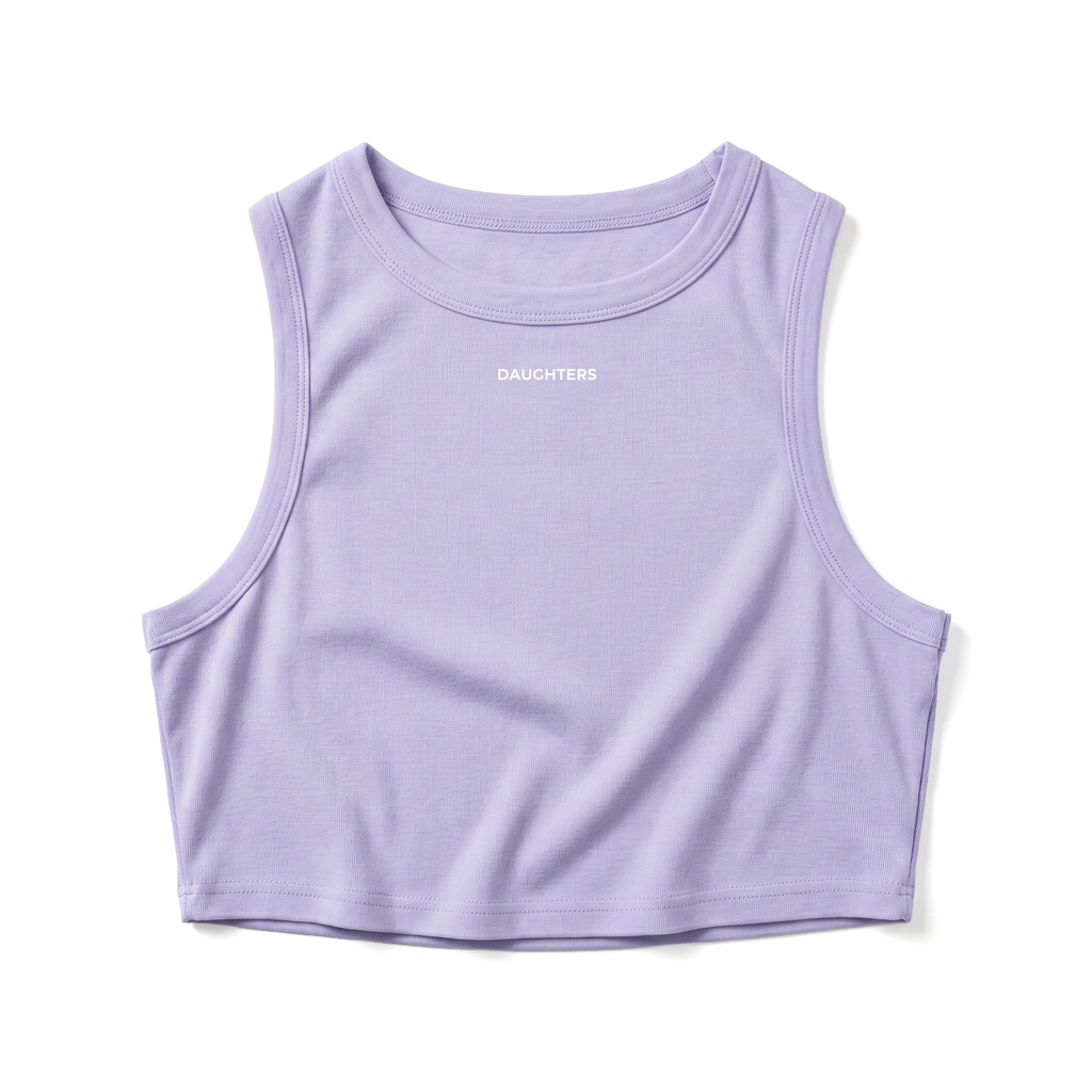 Cropped Logo Tank Top