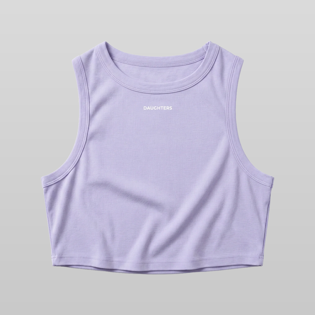Cropped Logo Tank Top
