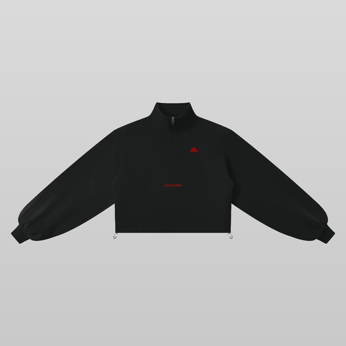 HARD Mock-Neck Quarter-Zip