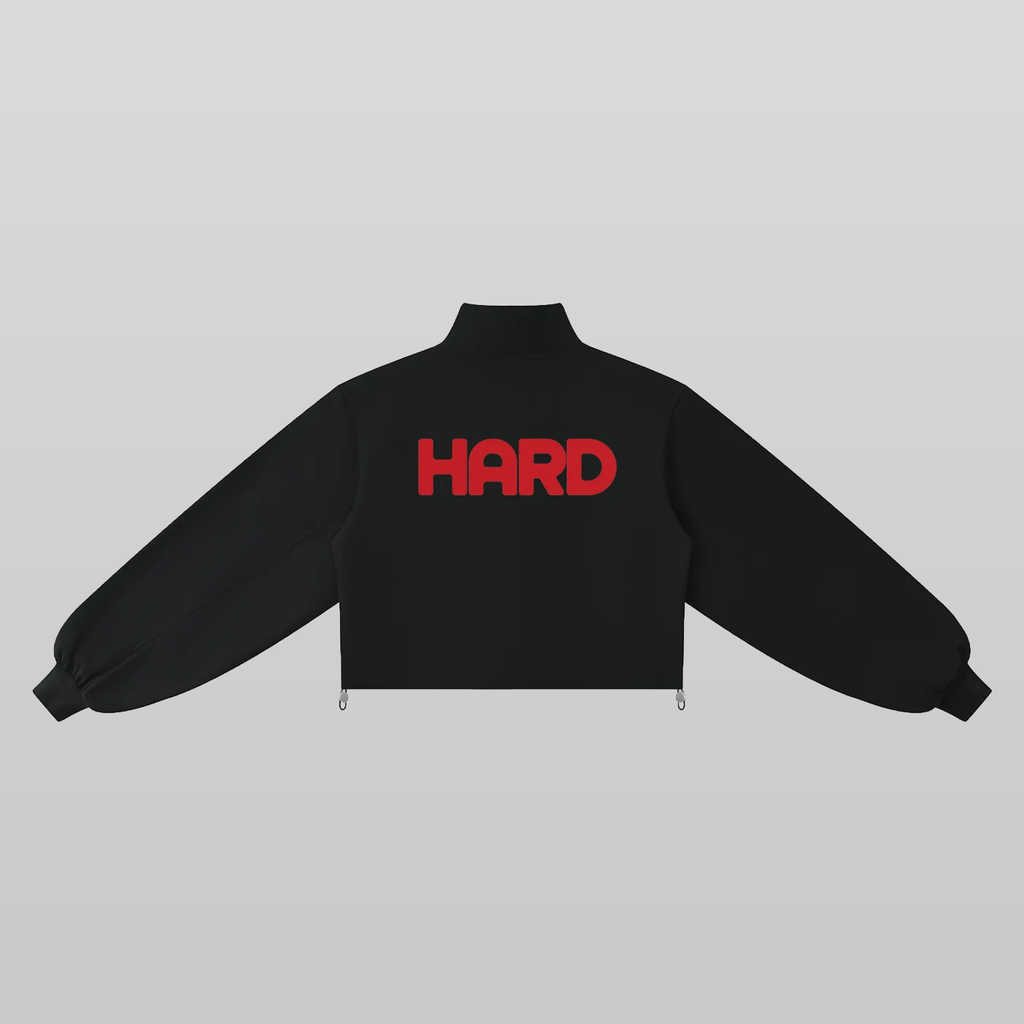 HARD Mock-Neck Quarter-Zip