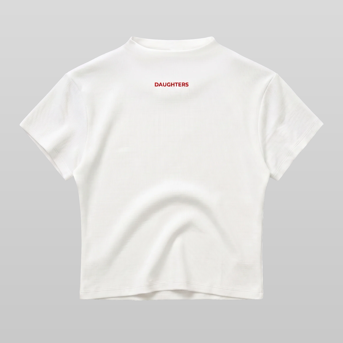 Mock Neck Logo Top