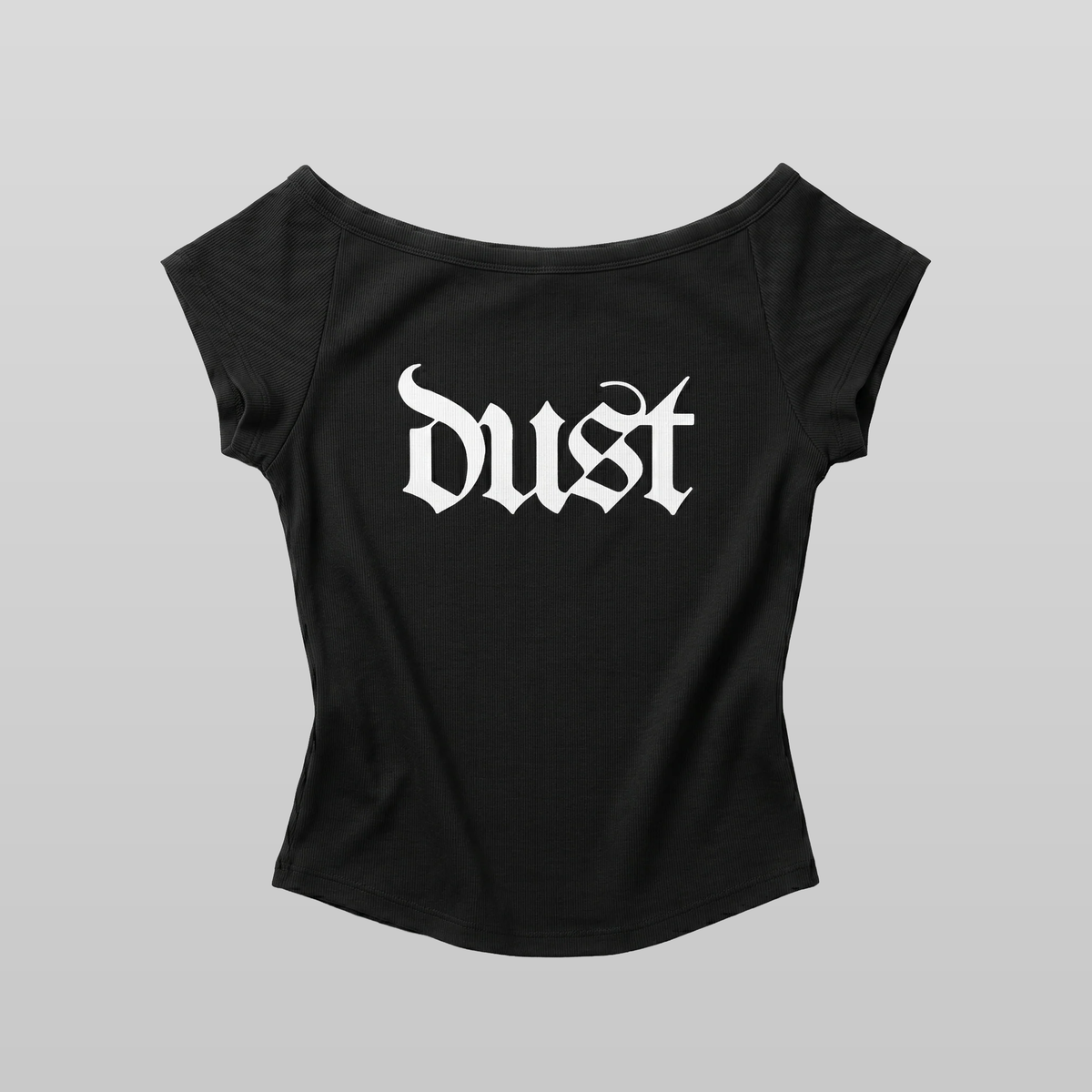 Wide Neck Logo Top