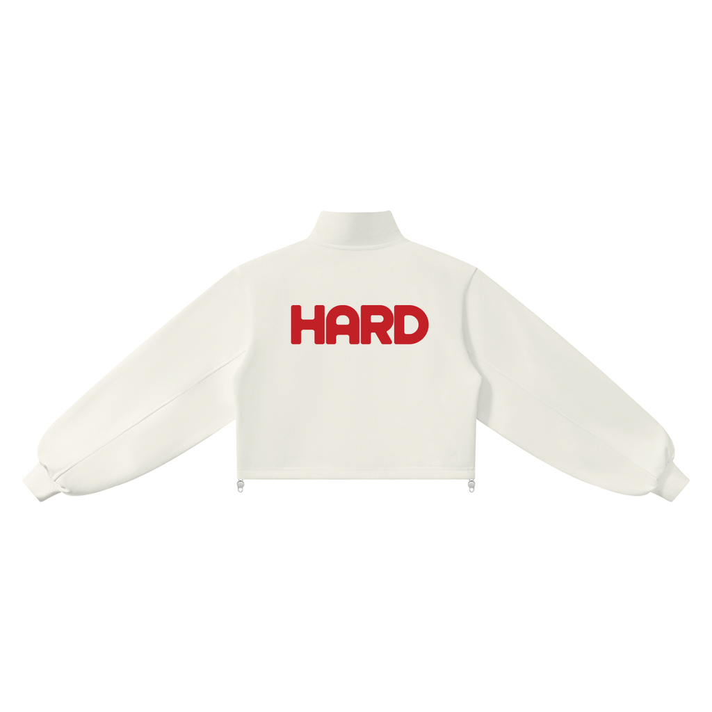 HARD Mock-Neck Quarter-Zip